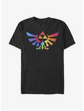 The Legend Of Zelda Groovy Crest T-Shirt, , hi-res