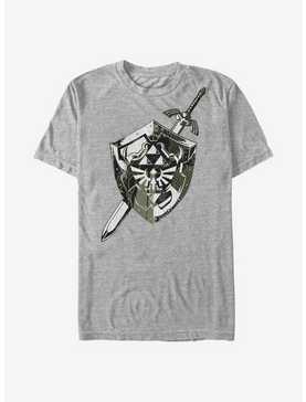 The Legend Of Zelda Shield Collage T-Shirt, , hi-res