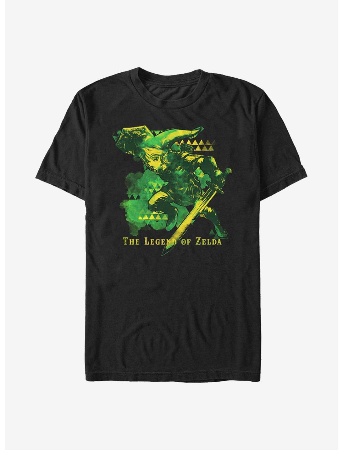 The Legend Of Zelda Technique T-Shirt, BLACK, hi-res
