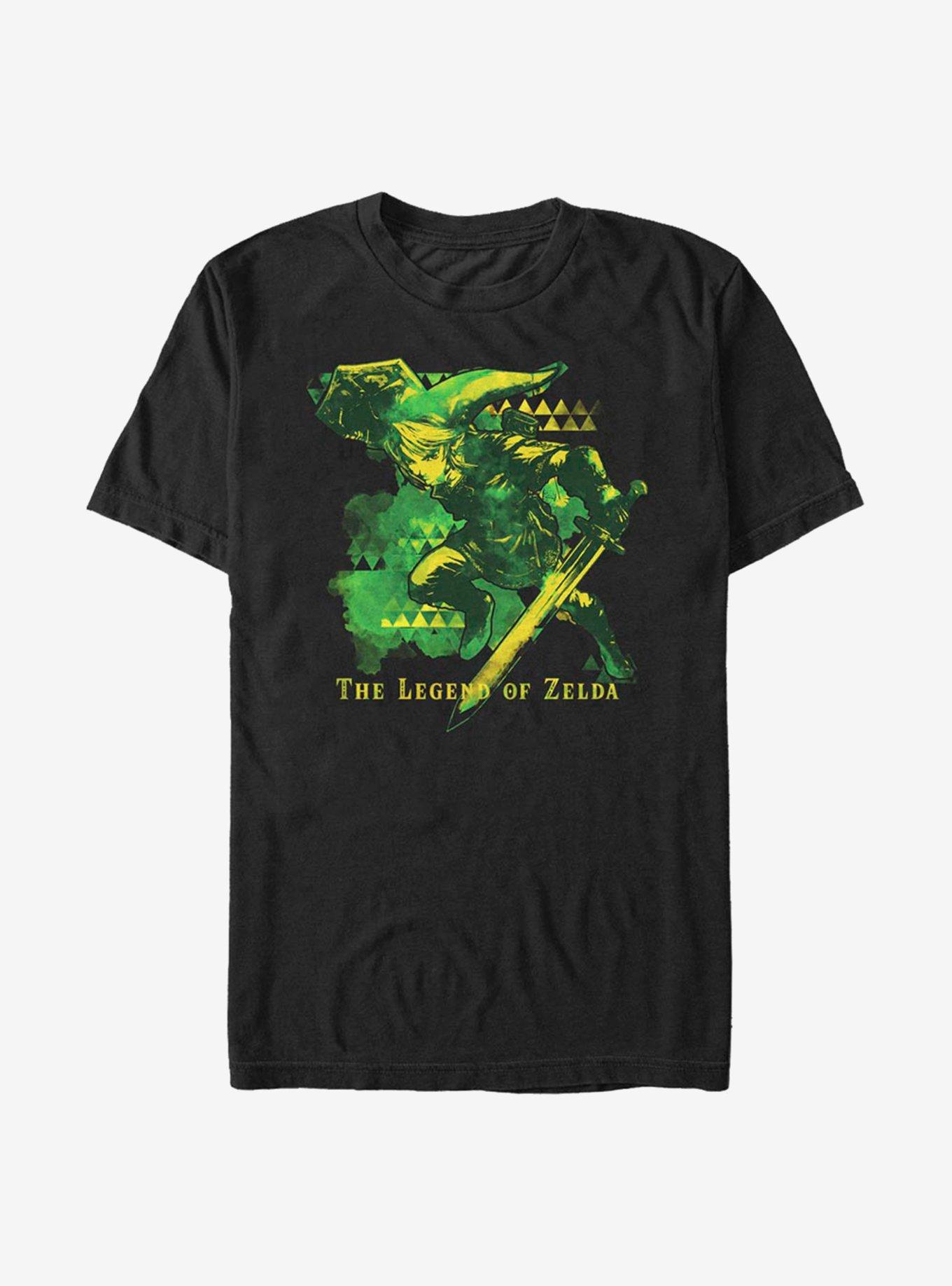 The Legend Of Zelda Technique T-Shirt, BLACK, hi-res