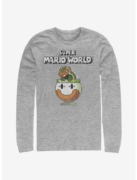Super Mario Bowser Is King Long-Sleeve T-Shirt, , hi-res