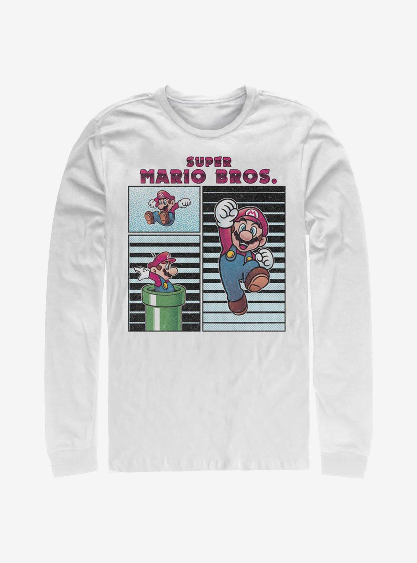 Super Mario Freeze Frames Long-Sleeve T-Shirt, , hi-res