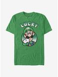Super Mario Lucky Luigi T-Shirt, KEL HTR, hi-res