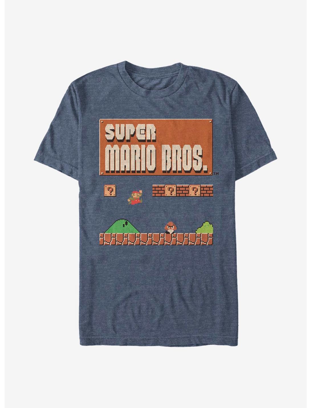 Super Mario Land T-Shirt, NAVY HTR, hi-res