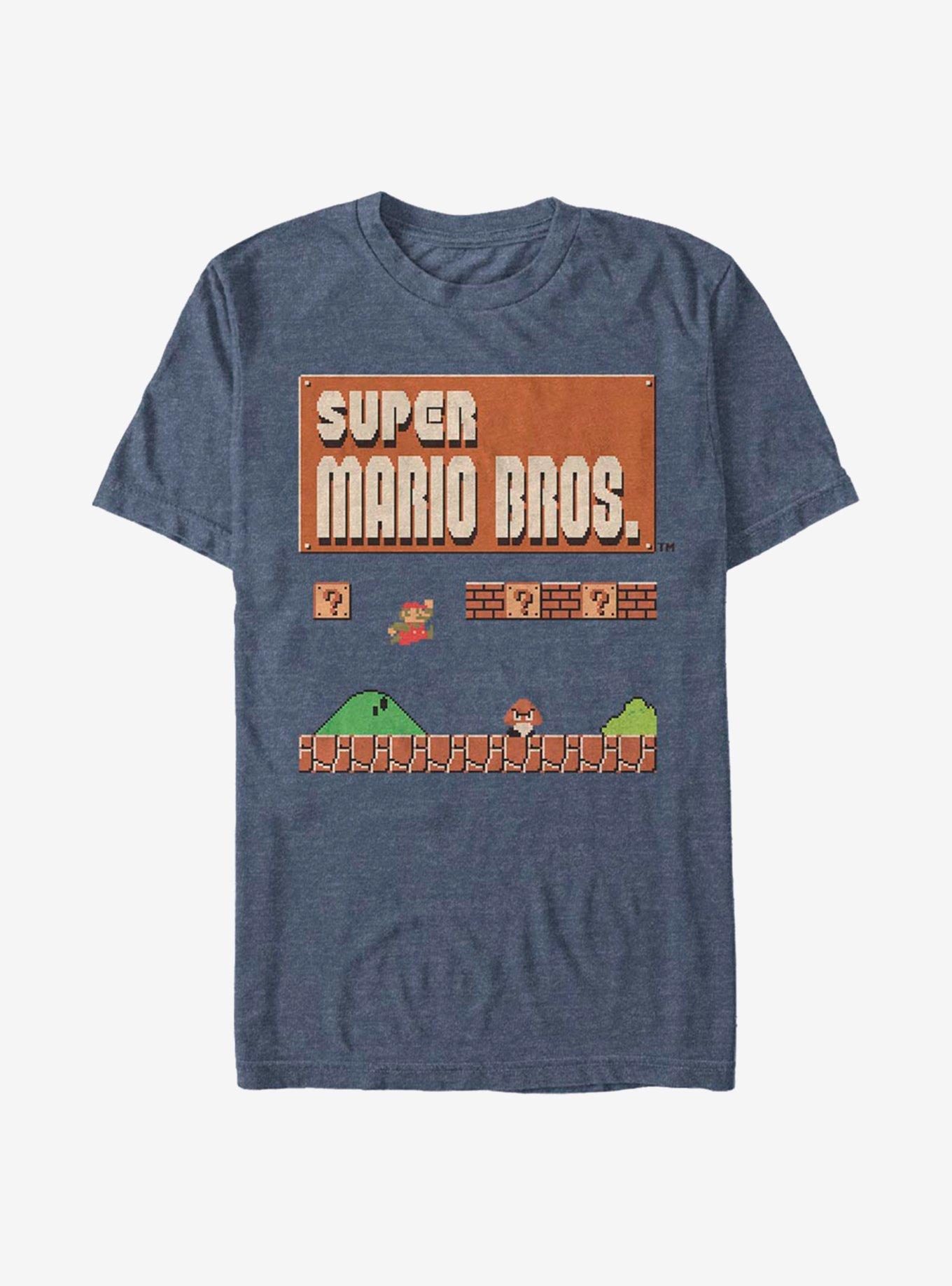 Super Mario Land T-Shirt, NAVY HTR, hi-res