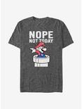 Super Mario Nope Not Today T-Shirt, CHAR HTR, hi-res
