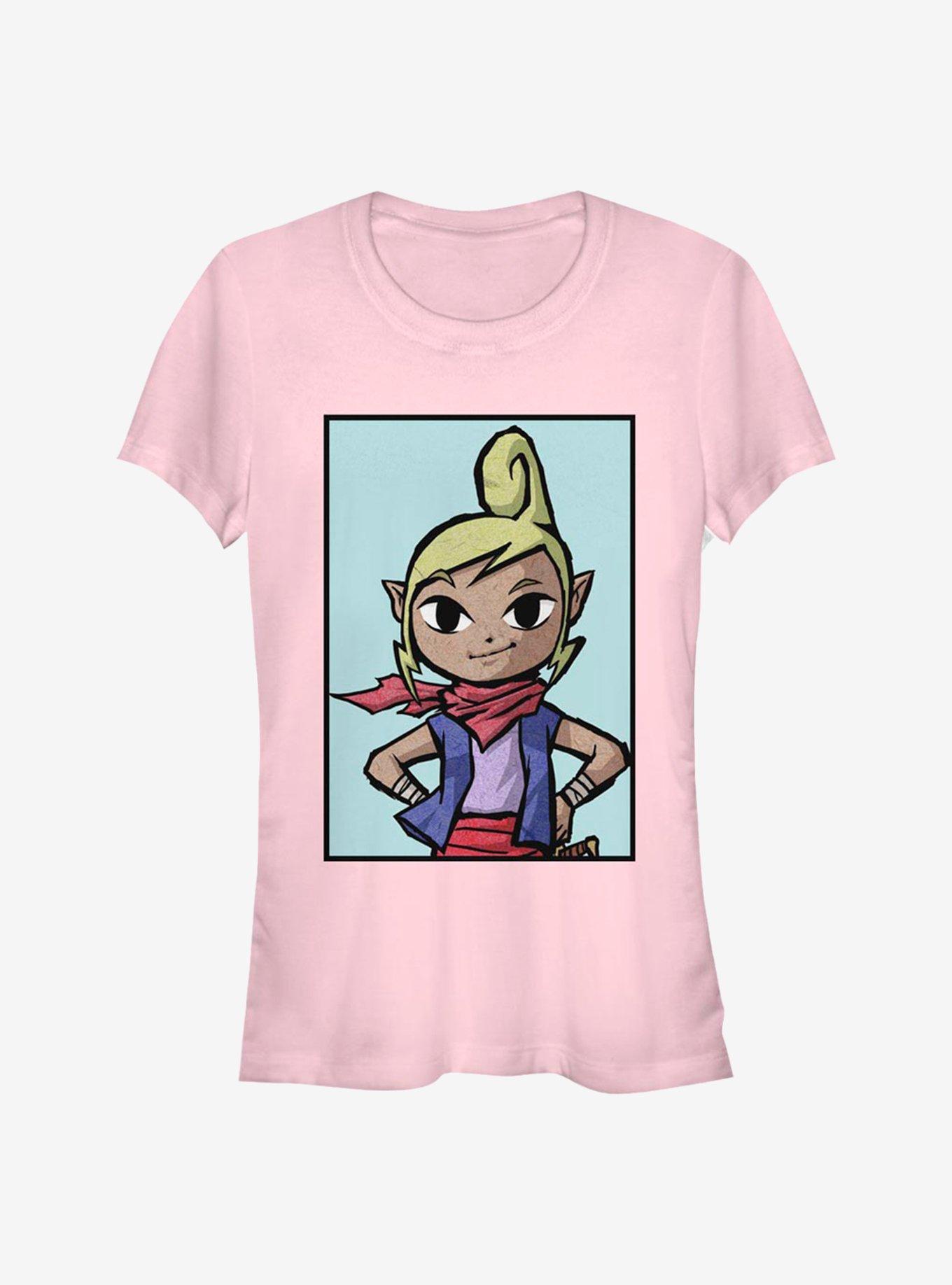 The Legend Of Zelda Tetra Face Girls T-Shirt