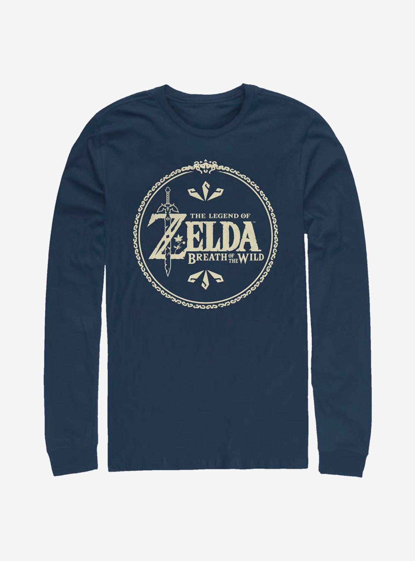 The Legend Of Zelda Wild Logo Long-Sleeve T-Shirt