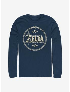 Plus Size The Legend Of Zelda Wild Logo Long-Sleeve T-Shirt, , hi-res