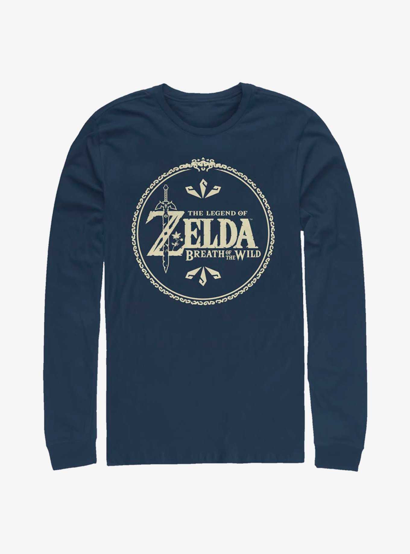 The Legend Of Zelda Wild Logo Long-Sleeve T-Shirt, , hi-res