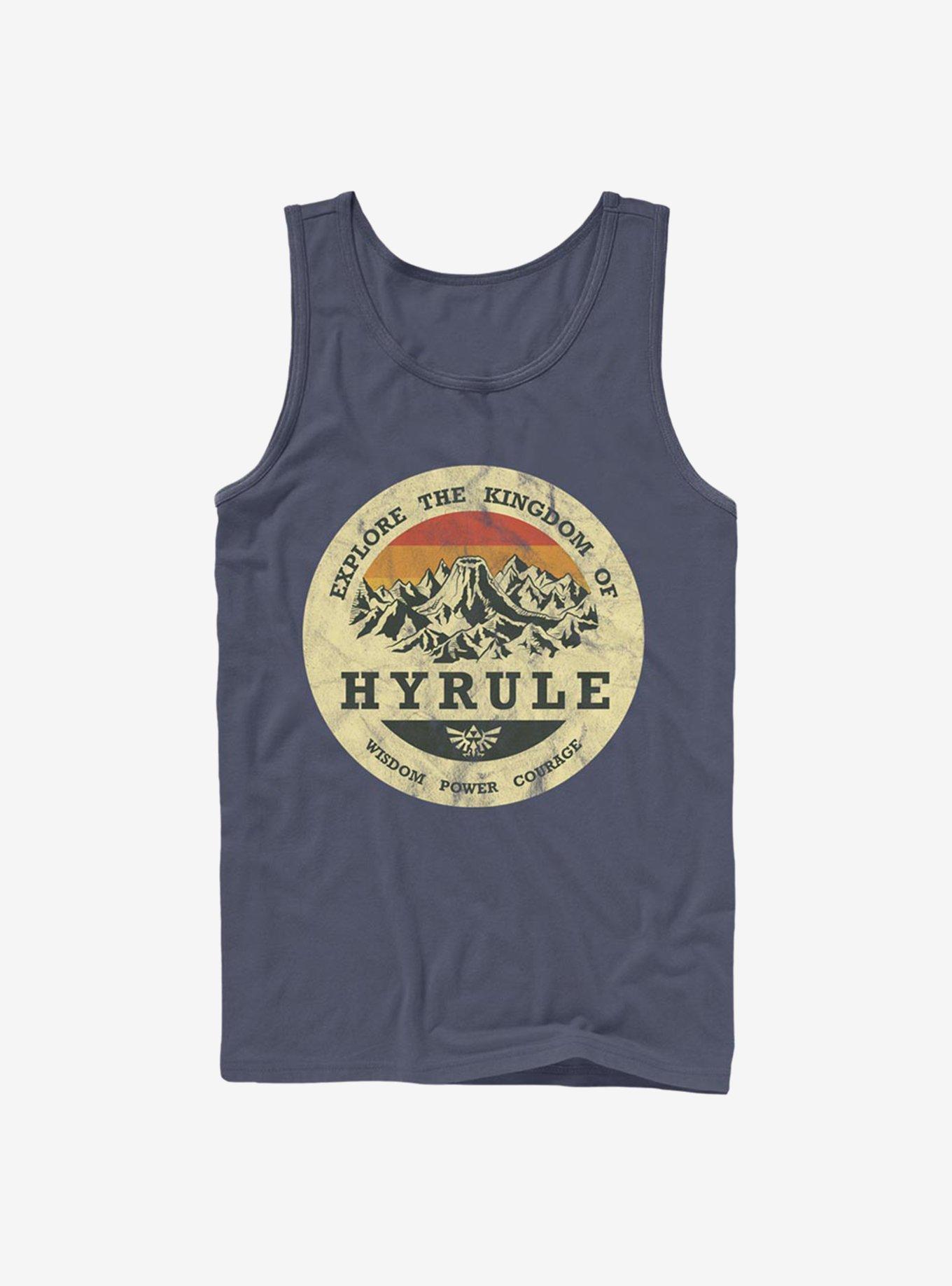 The Legend Of Zelda Explore Hyrule Tank, NAVY, hi-res