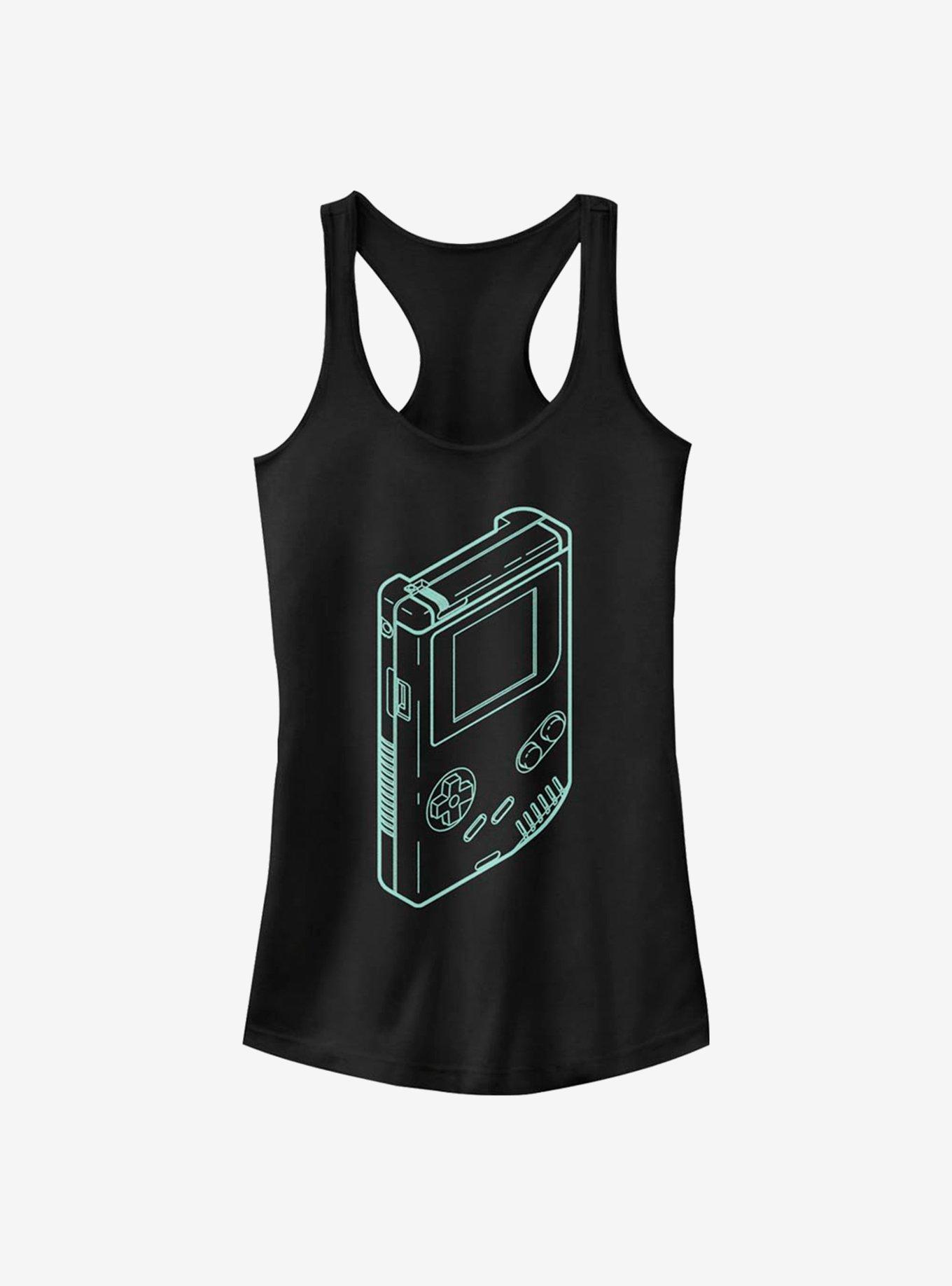 Nintendo Game Boy Girls Tank, BLACK, hi-res