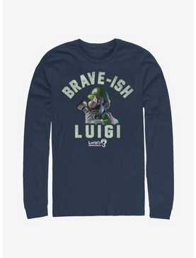 Super Mario Brave-Ish Luigi Long-Sleeve T-Shirt, , hi-res