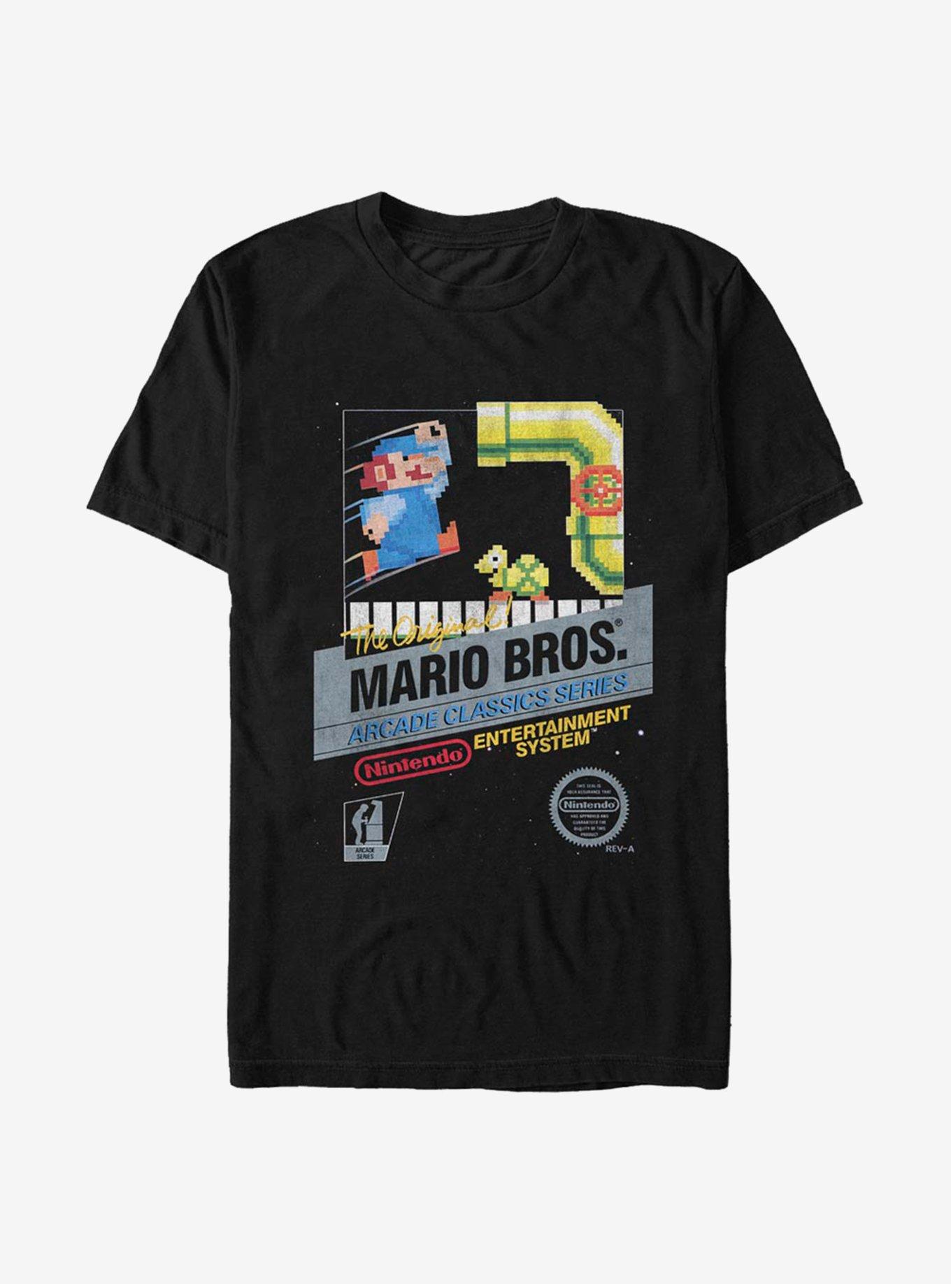 Super Mario Arcade Classic T-Shirt, BLACK, hi-res