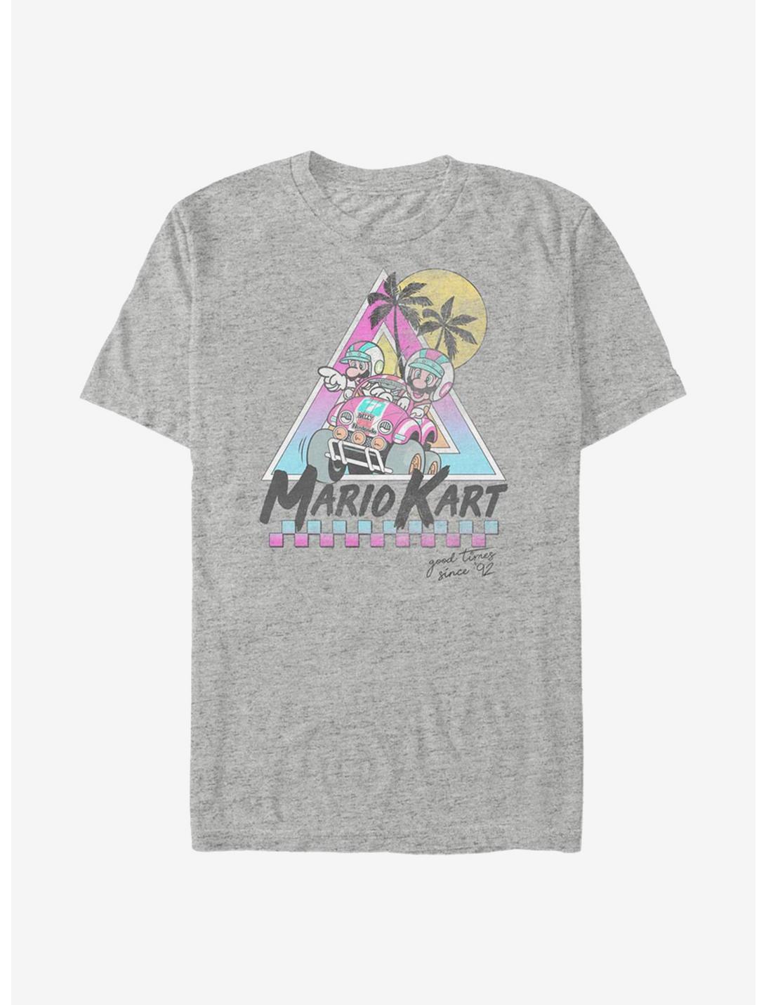 Super Mario Beach Race T-Shirt, ATH HTR, hi-res