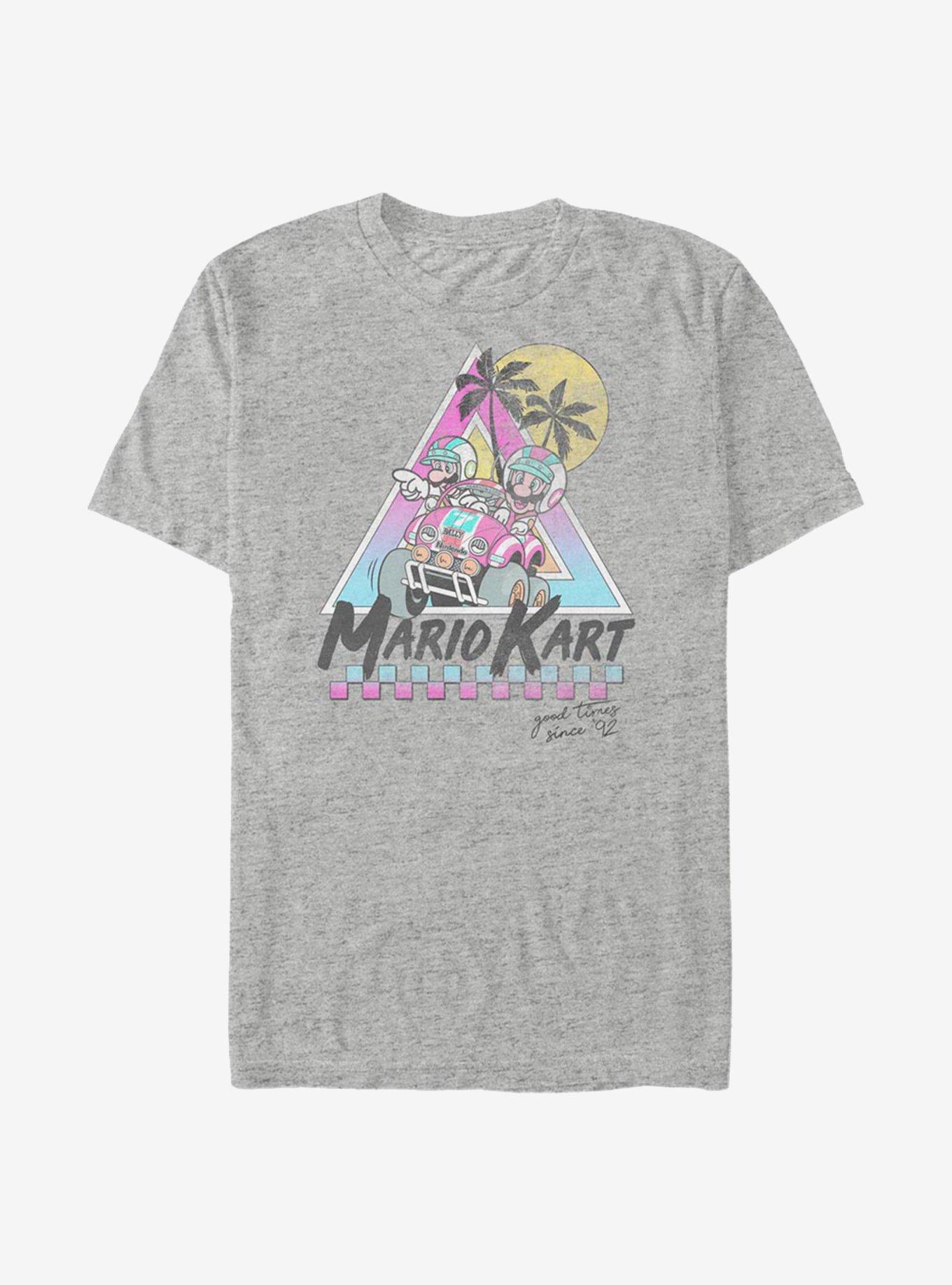 Super Mario Beach Race T-Shirt, ATH HTR, hi-res