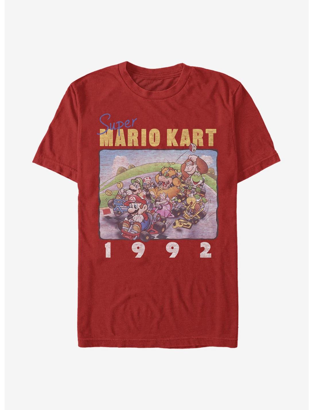 Super Mario MK Box T-Shirt, RED, hi-res