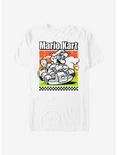 Super Mario Turn And Burn T-Shirt, WHITE, hi-res