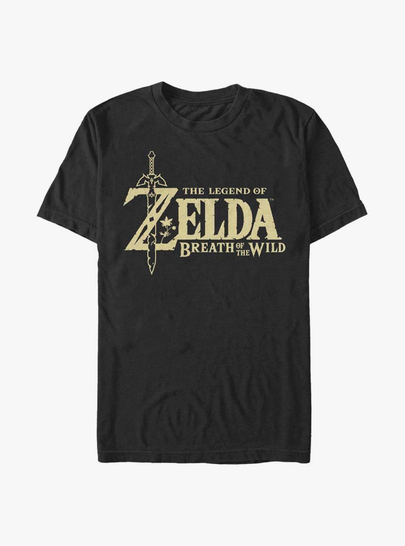 The Legend Of Zelda Breath Of The Wild Logo T-Shirt, , hi-res