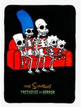 The Simpsons Skeleton Couch Throw Blanket, , hi-res