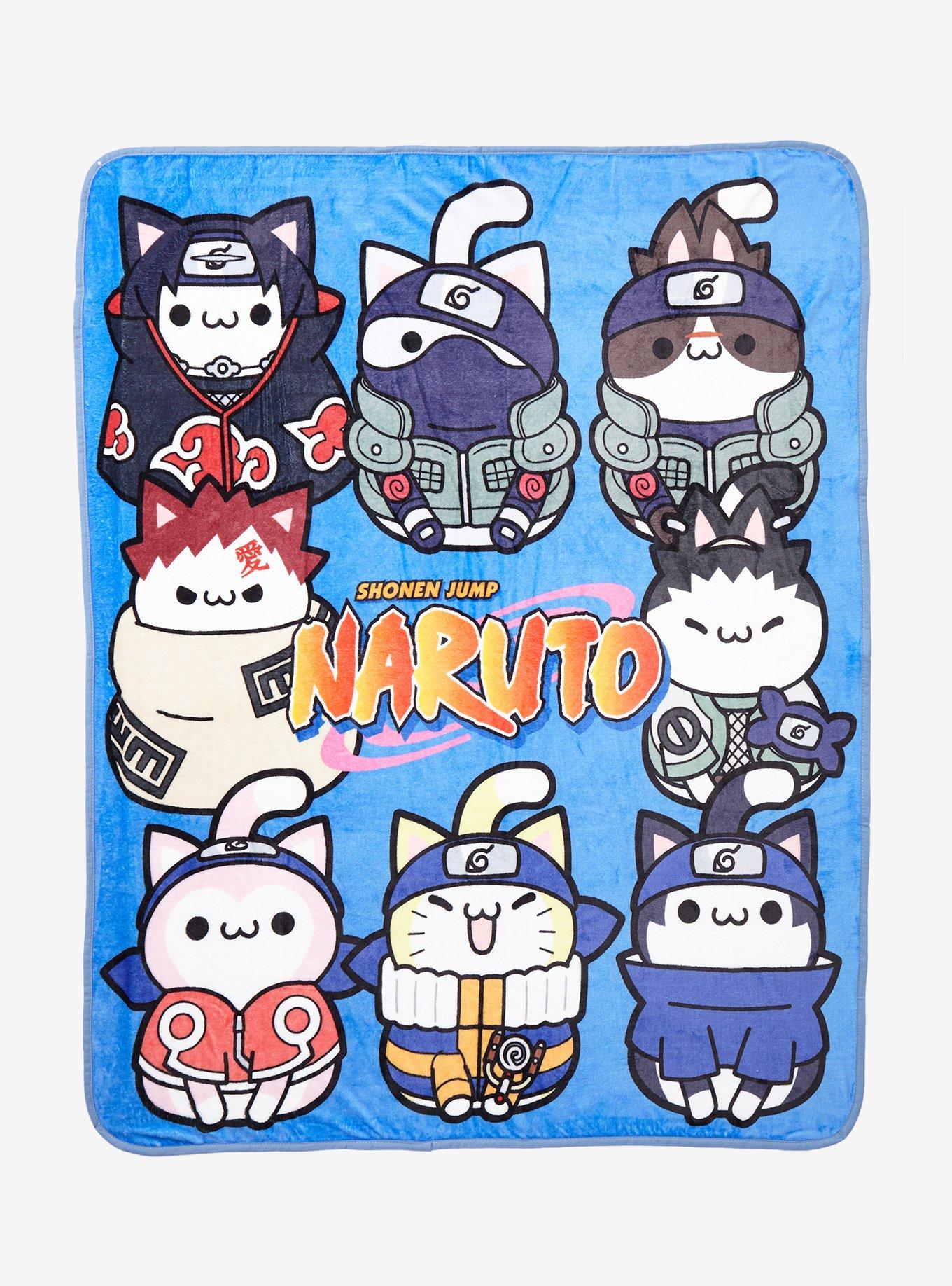 Hot topic naruto blanket sale