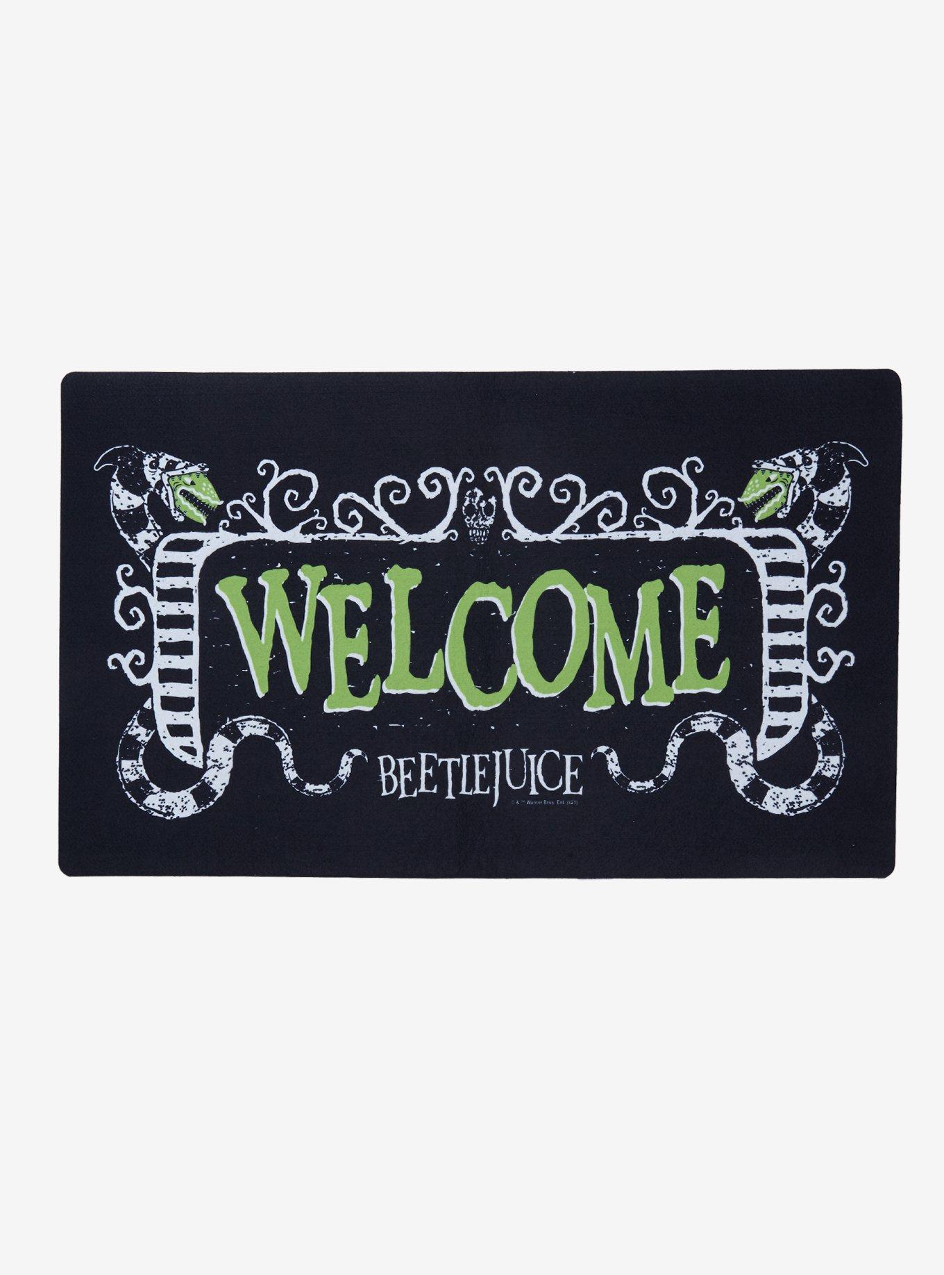 Beetlejuice Welcome Doormat, , hi-res