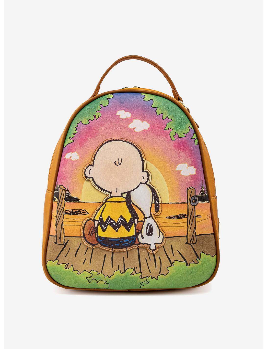 Loungefly Peanuts Charlie Brown & Snoopy Mini Backpack, , hi-res