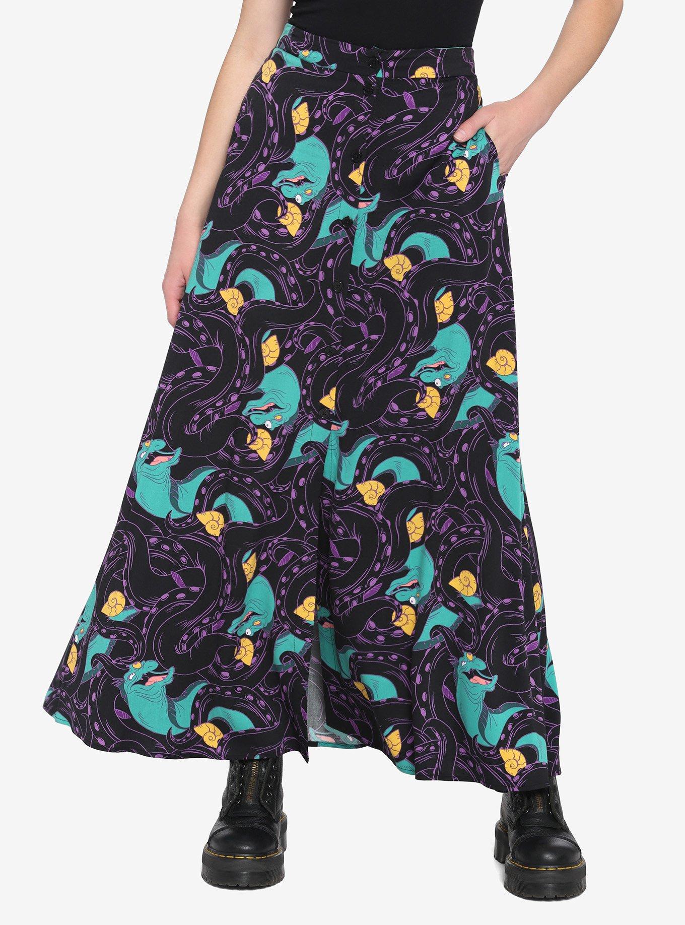 Disney Villains Ursula Maxi Skirt, MULTI, hi-res