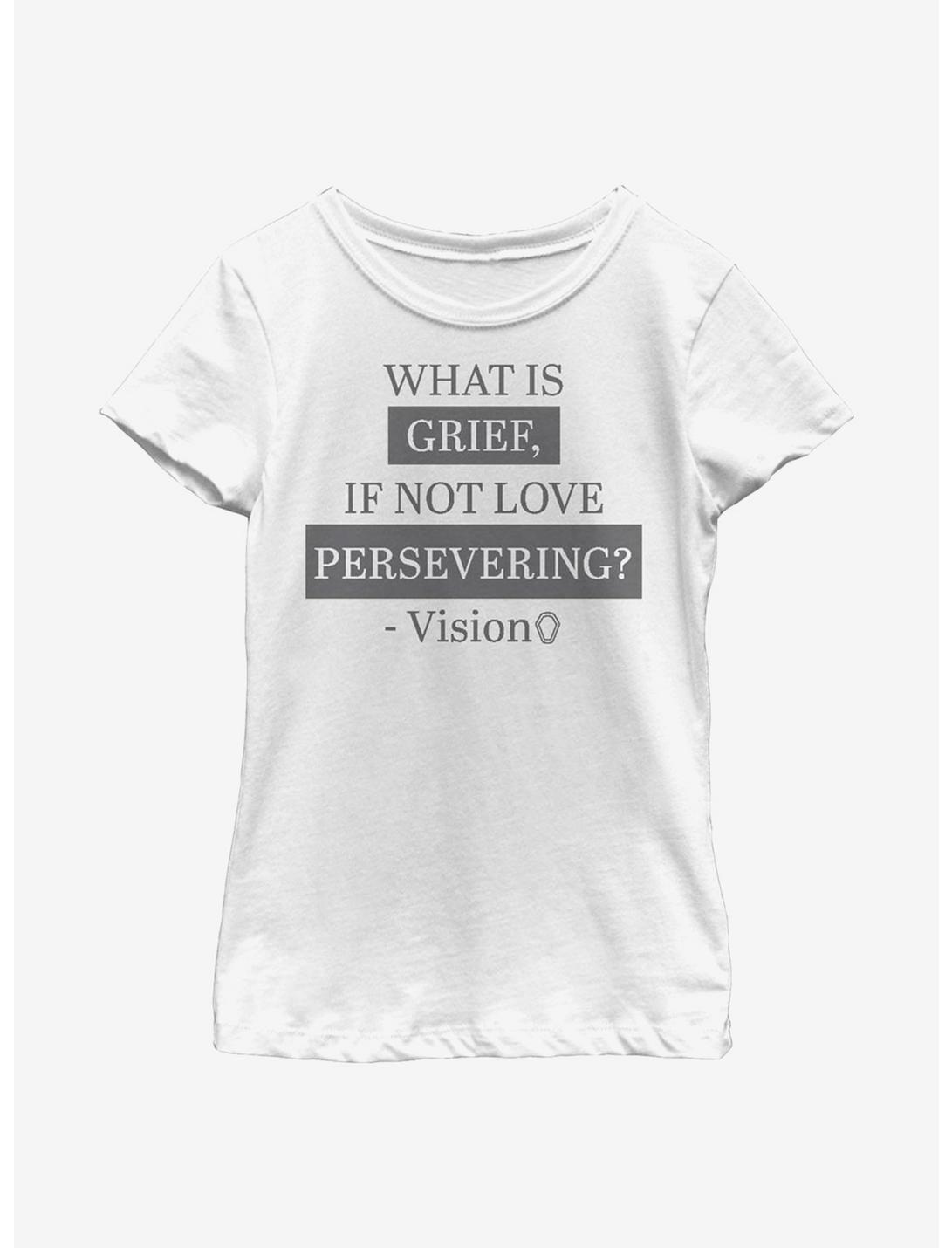 Marvel WandaVision Grief Is Love Persevering Youth Girls T-Shirt, , hi-res