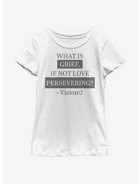 Marvel WandaVision Grief Is Love Persevering Youth Girls T-Shirt, , hi-res