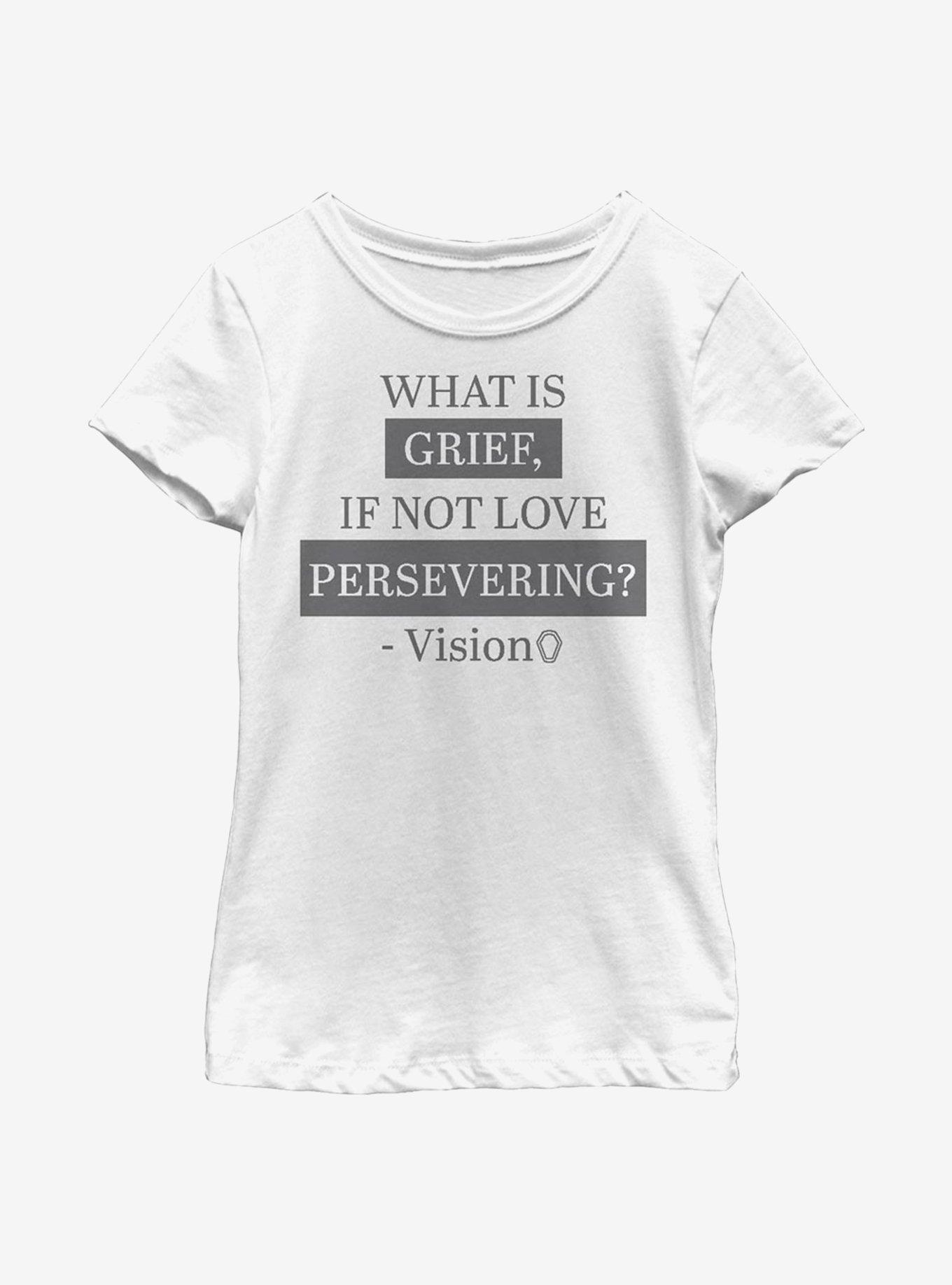 Marvel WandaVision Grief Is Love Persevering Youth Girls T-Shirt, , hi-res