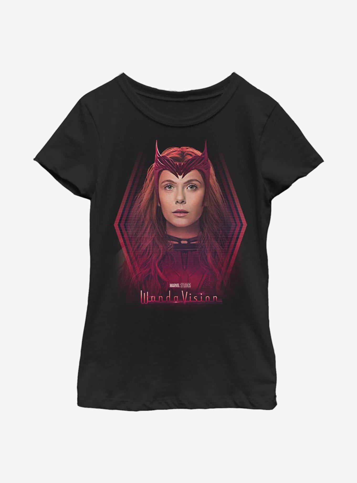 Marvel WandaVision Scarlet Witch Youth Girls T-Shirt, , hi-res
