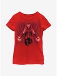 Marvel WandaVision The Scarlet Witch Youth Girls T-Shirt, BLACK, hi-res