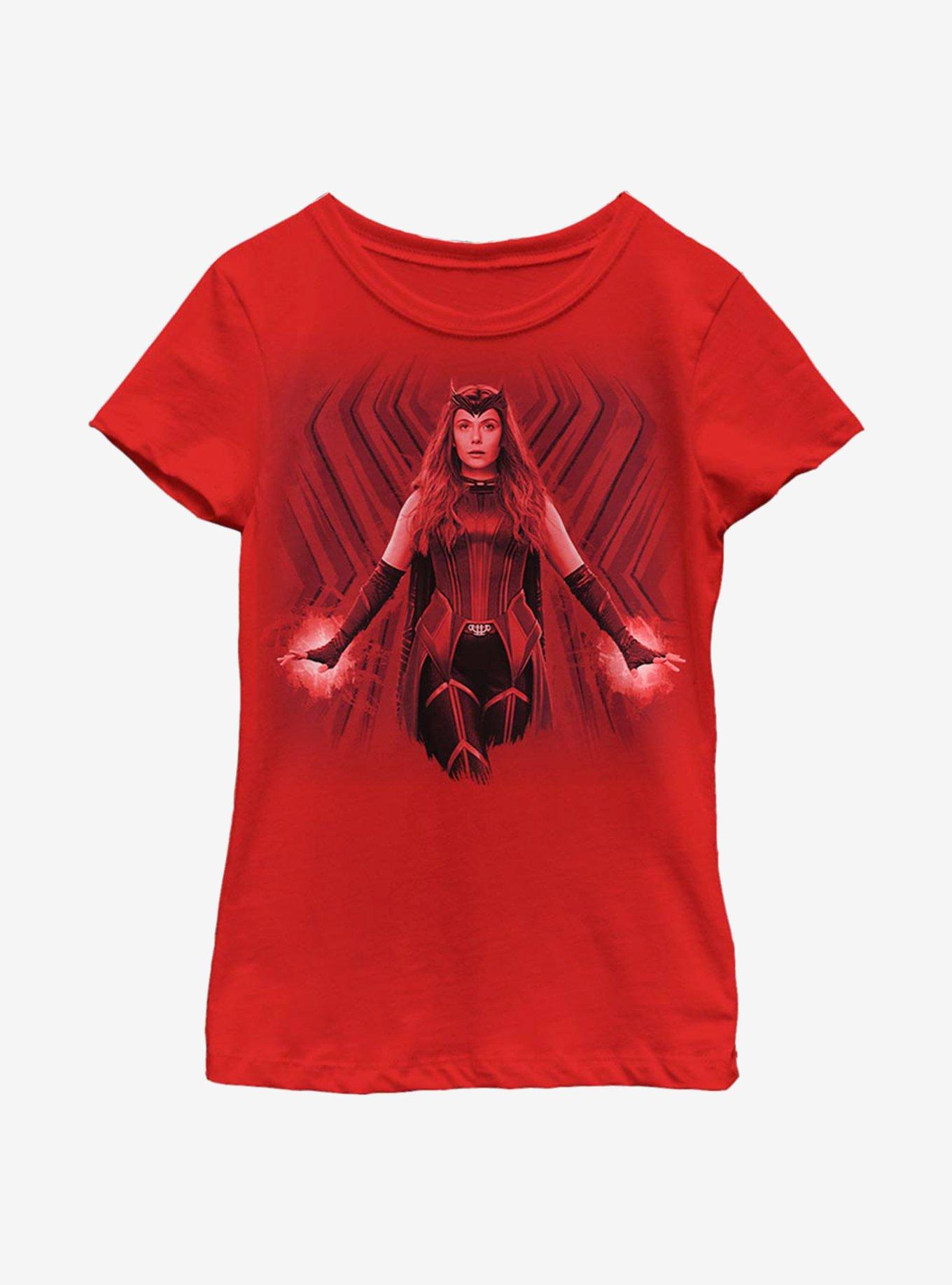 Marvel WandaVision The Scarlet Witch Youth Girls T-Shirt, , hi-res