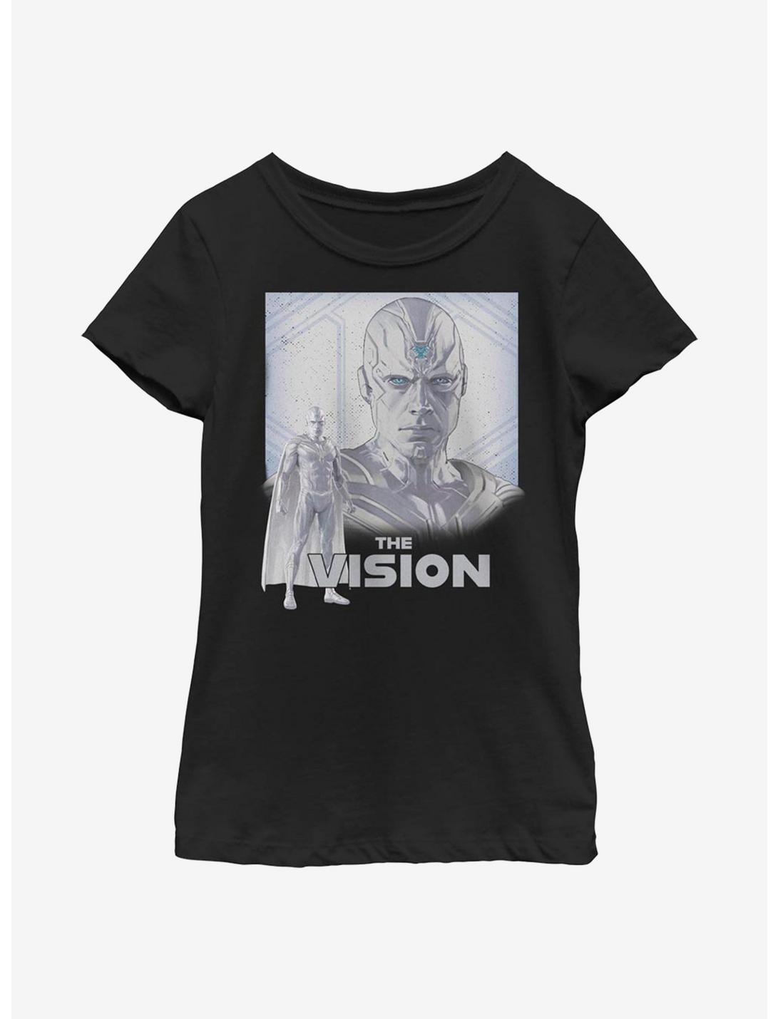 Marvel WandaVision Sentient Weapon Youth Girls T-Shirt, BLACK, hi-res