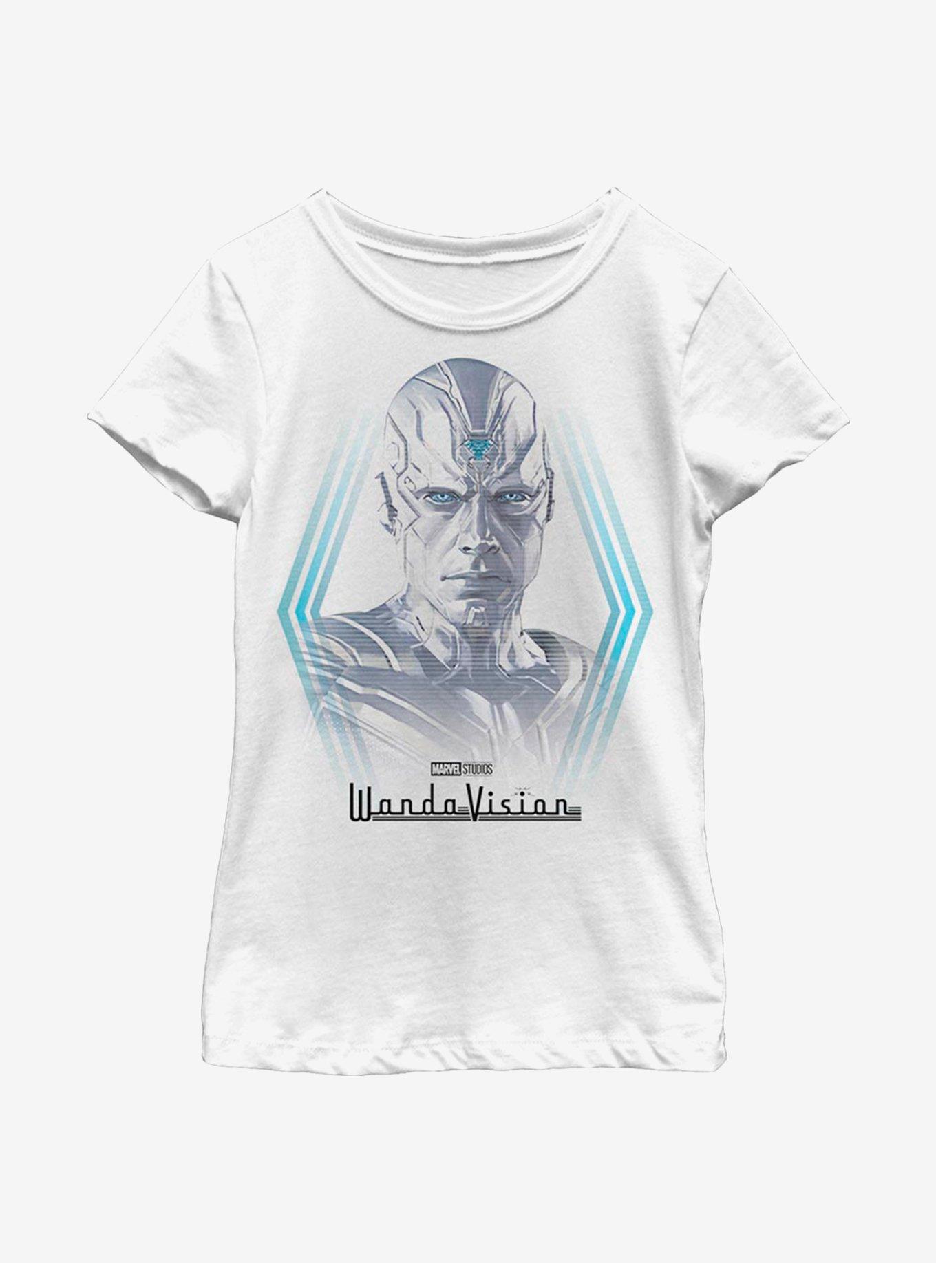 Marvel WandaVision Vision Online Youth Girls T-Shirt, , hi-res