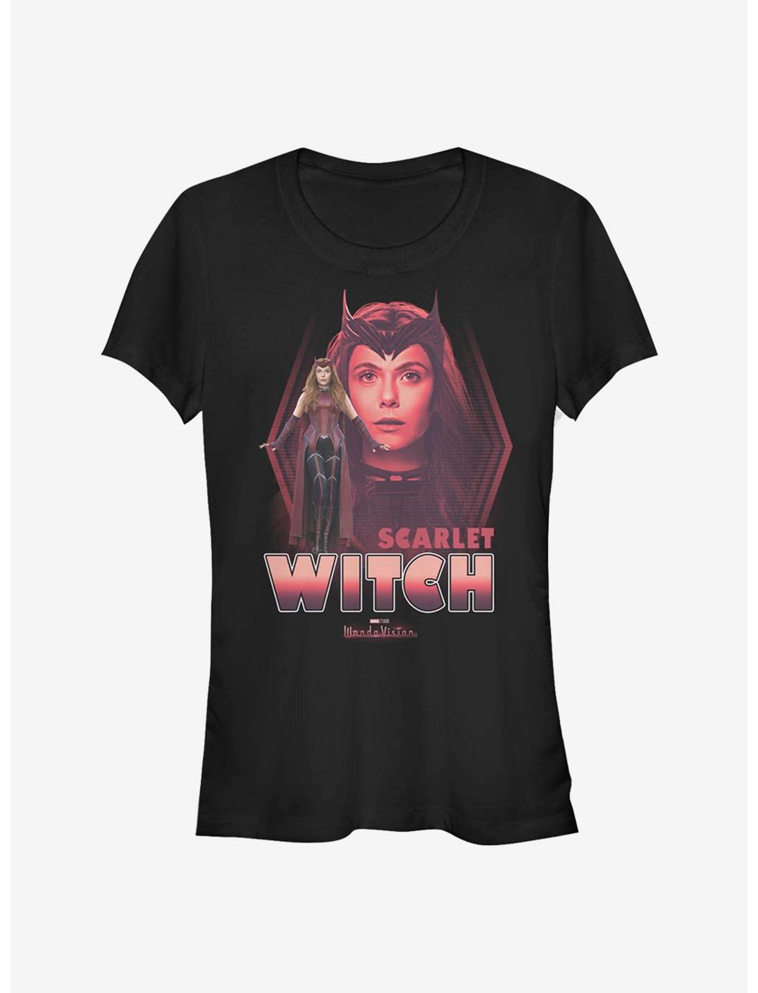 Marvel WandaVision Wanda The Scarlet Witch Girls T-Shirt, BLACK, hi-res