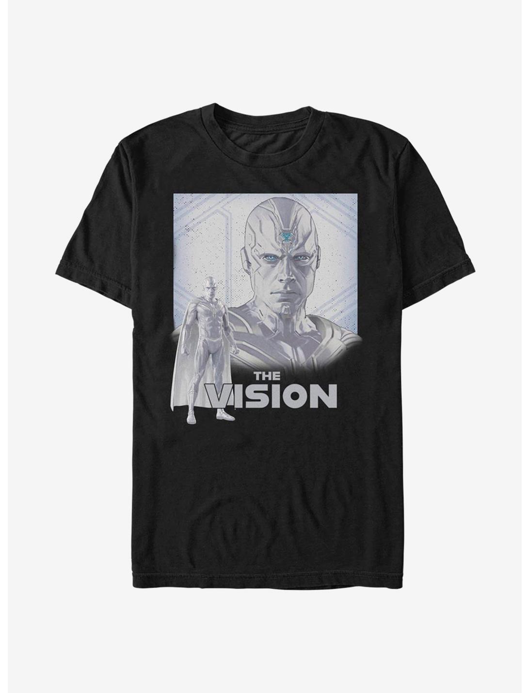 Marvel WandaVision Sentient Weapon Vision T-Shirt, BLACK, hi-res