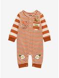 Disney The Fox and the Hound Striped Infant One-Piece - BoxLunch Exclusive, MULTI, hi-res