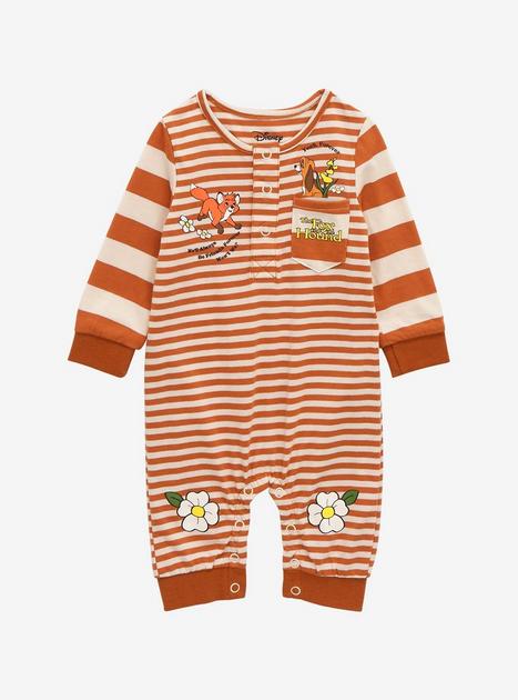 Disney The Fox and the Hound Striped Infant One-Piece BoxLunch