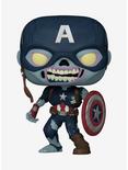 Funko Marvel What If...? Pop! Zombie Captain America Vinyl Bobble-Head, , hi-res