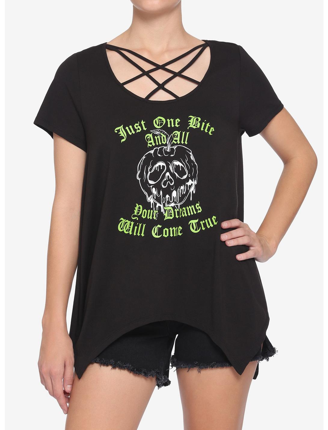 Disney Villains Poison Apple Strappy Girls T-Shirt, MULTI, hi-res