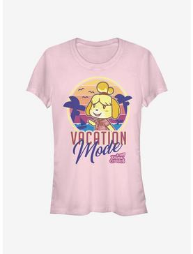 Animal Crossing Vacation Mode Girls T-Shirt, LIGHT PINK, hi-res