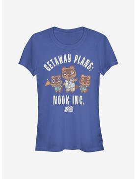 Animal Crossing Vacation Nook Girls T-Shirt, , hi-res