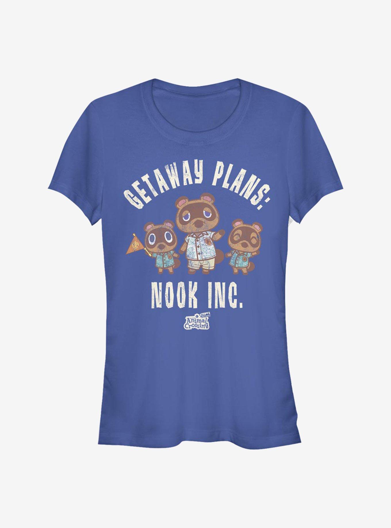 Animal Crossing Vacation Nook Girls T-Shirt, , hi-res