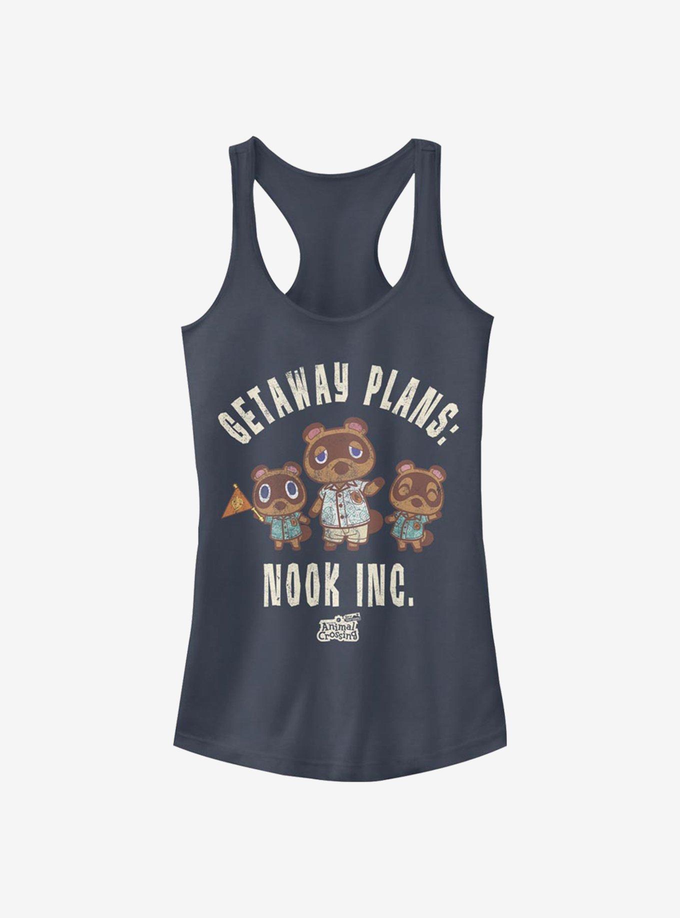 Animal Crossing Vacation Nook Girls Tank