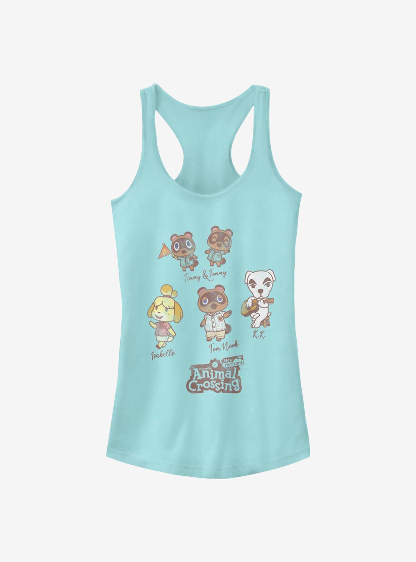 Animal Crossing Character Textbook Girls Tank, , hi-res