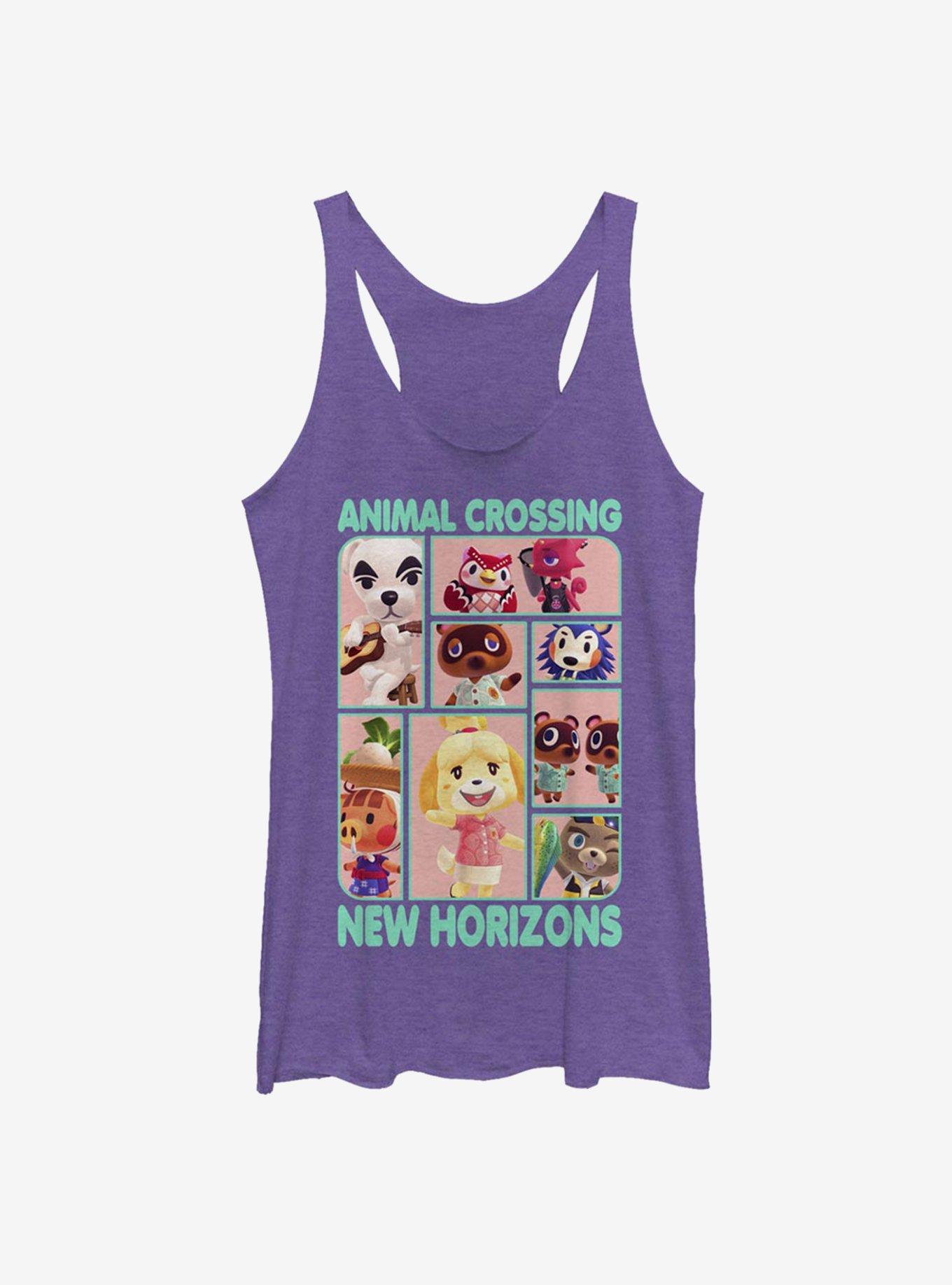 Animal Crossing New Horizons Box Up Girls Tank, PUR HTR, hi-res