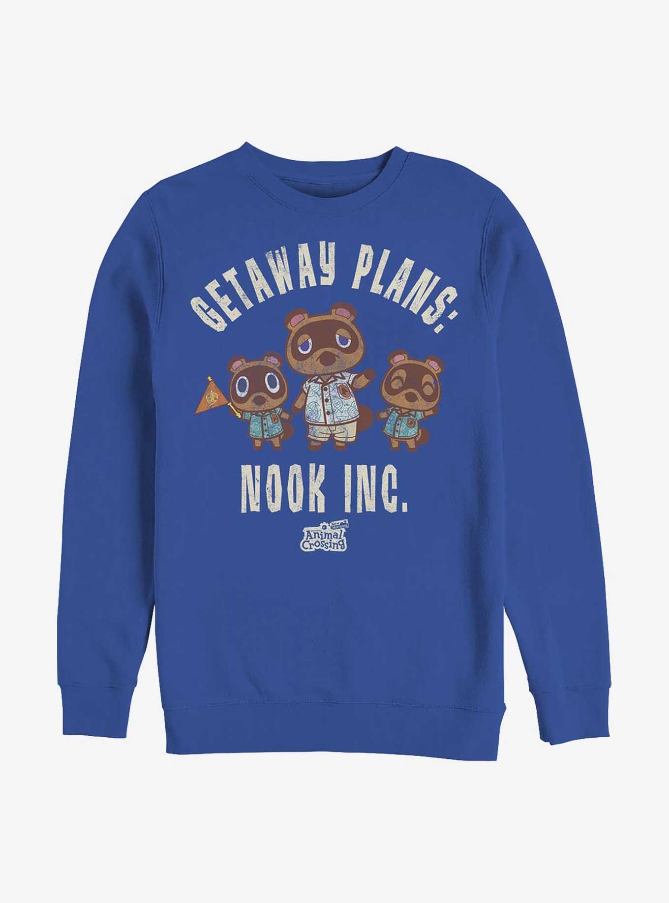 Animal Crossing Vacation Nook Crew Sweatshirt, , hi-res