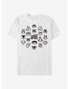 Plus Size Animal Crossing New Horizons Group T-Shirt, , hi-res